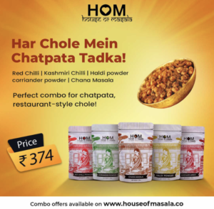 Chole Making Bundle Pack – 5 Masalas Included